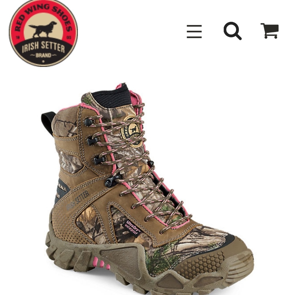 Irish setter hunting boots
